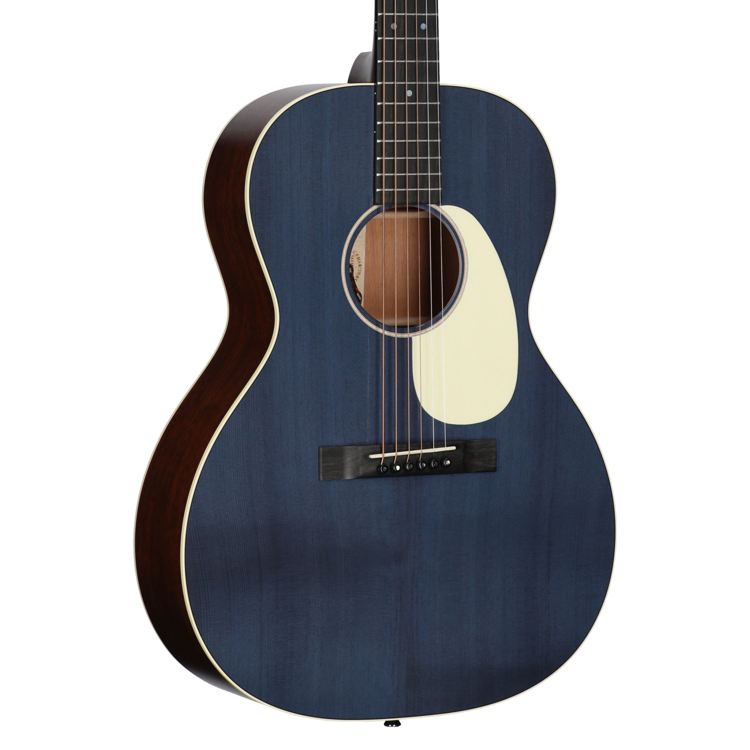 Martin 00L-16E Acoustic Electric Guitar Blue Denim with Soft Shell Case View 8