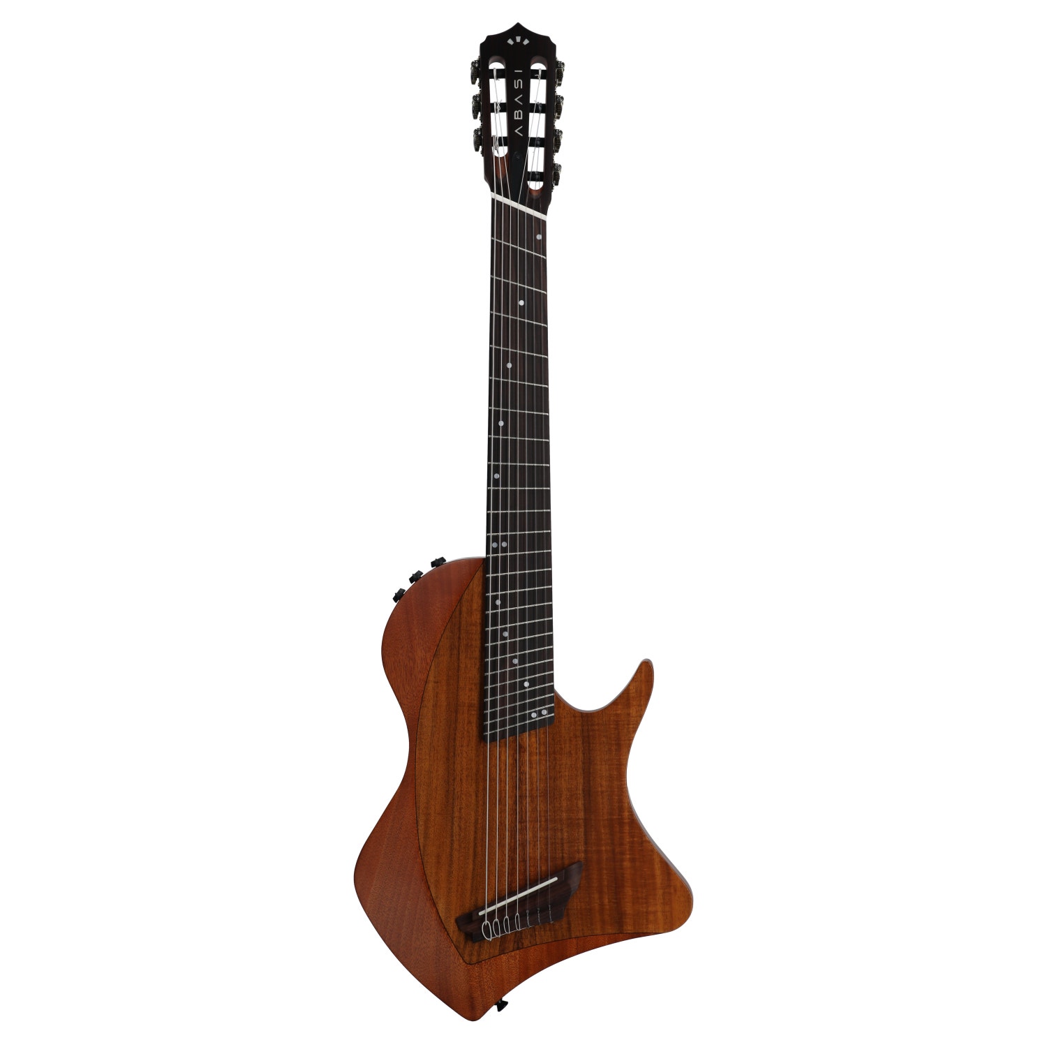 Cordoba Abasi Stage 7 Nylon String 7-String Guitar Acacia with Gigbag