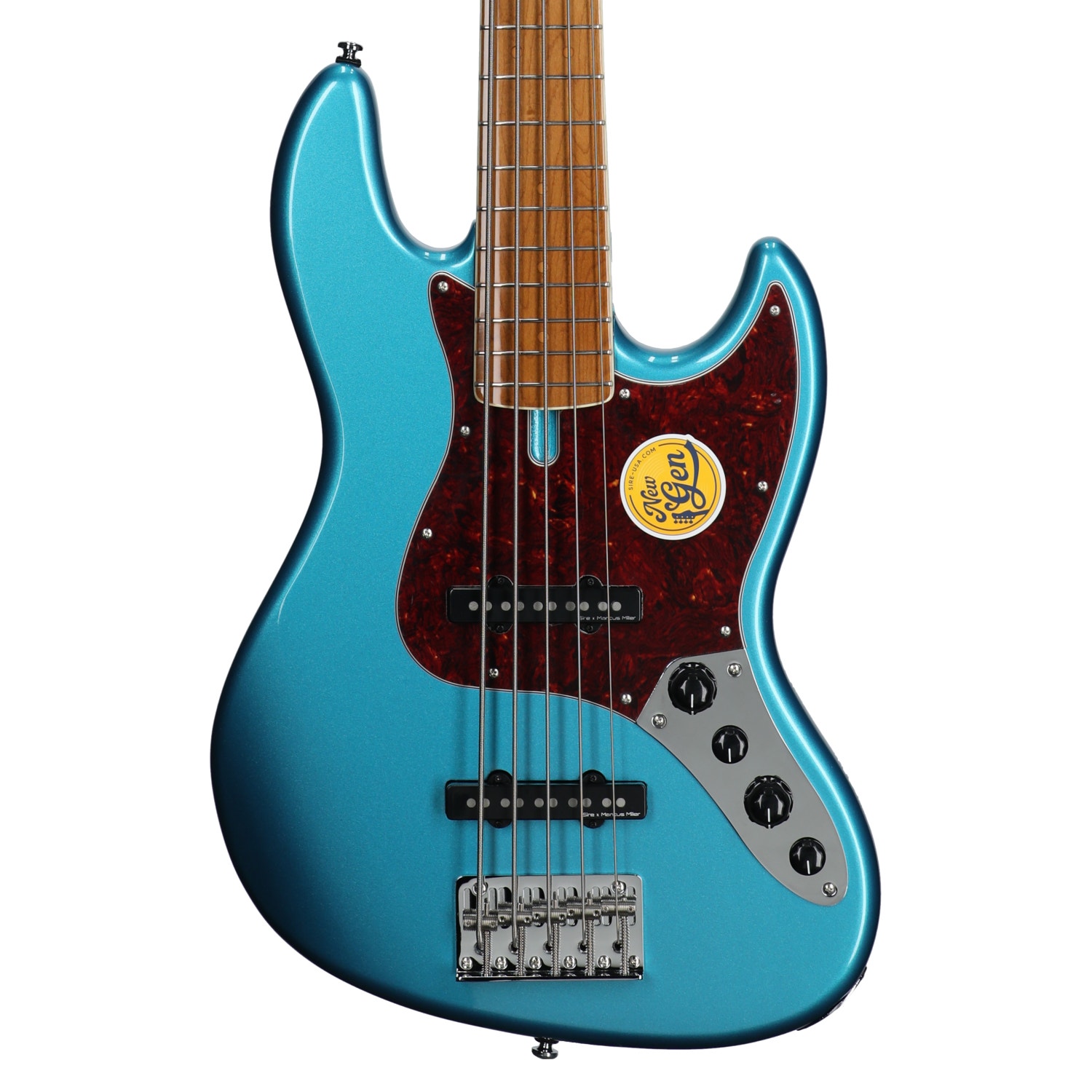 Sire V7 Vintage New Gen 5-String Bass Guitar Tide Pool