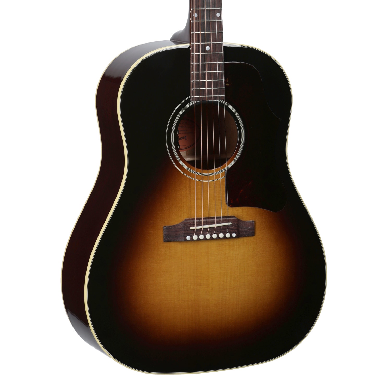 Gibson J-45 60s Original Vintage Sunburst w/Case View 8