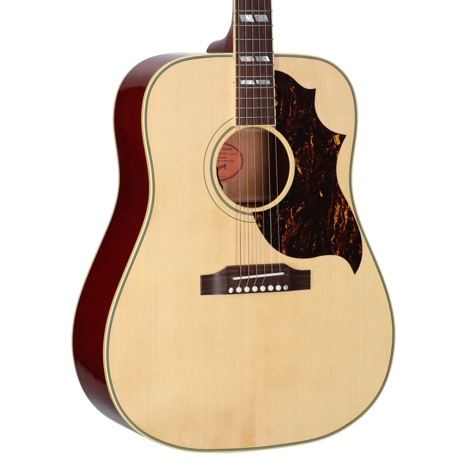 Gibson Country Western '60s Original Antique Natural w/Case View 8