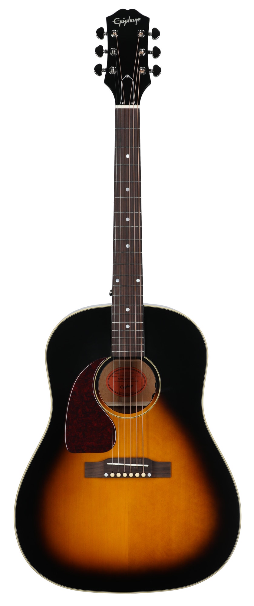 Epiphone Inspired by Gibson J-45 Standard A/E Left-Handed Guitar Vintage Sunburst with Bag