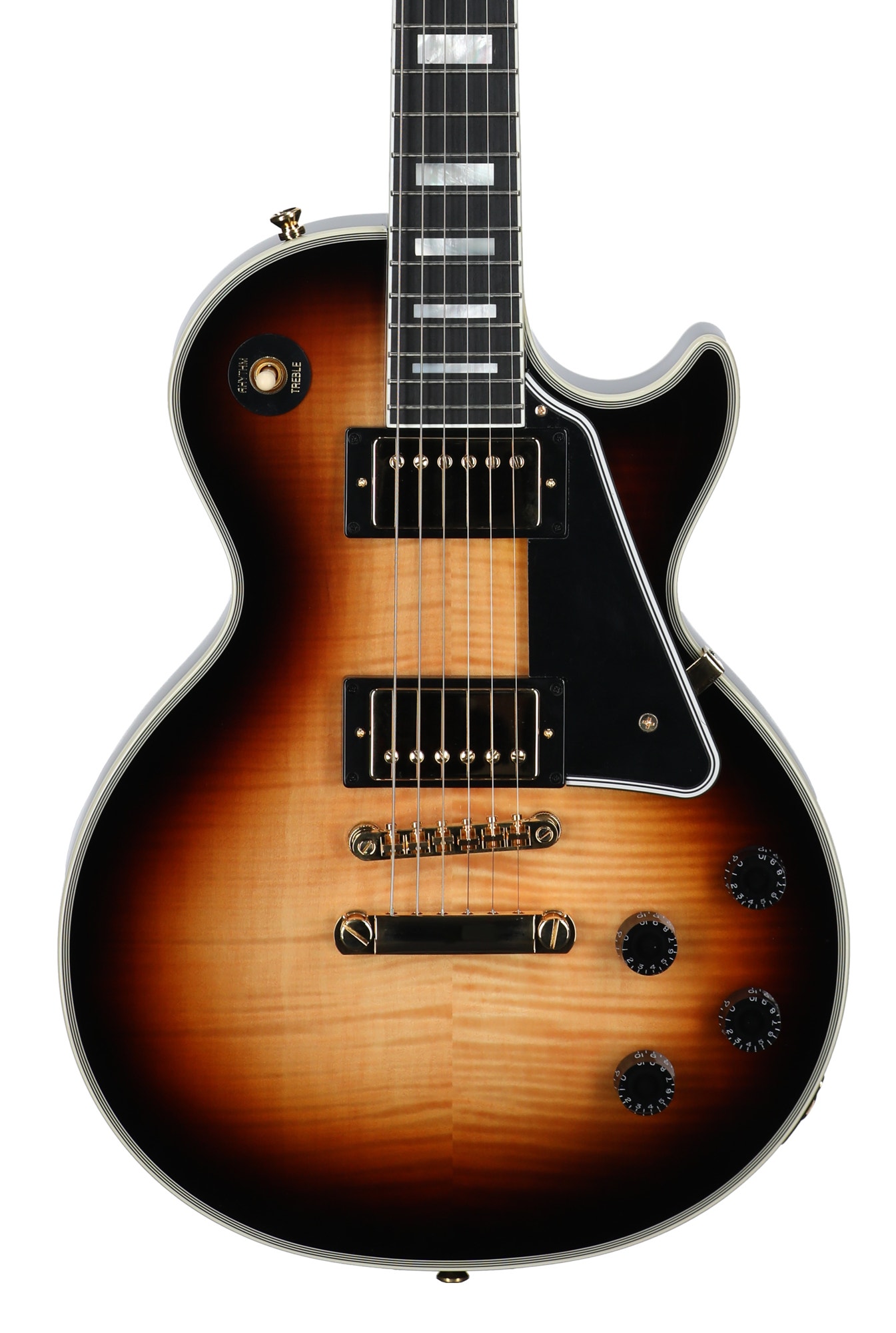 Epiphone Inspired by Custom Les Paul Custom Sedona Burst with Case