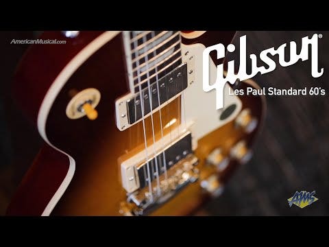 Gibson Les Paul Standard '60s with Case | American Musical Supply