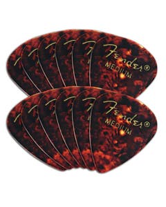 Fender 351 Classic-Premium Celluloid Guitar Picks