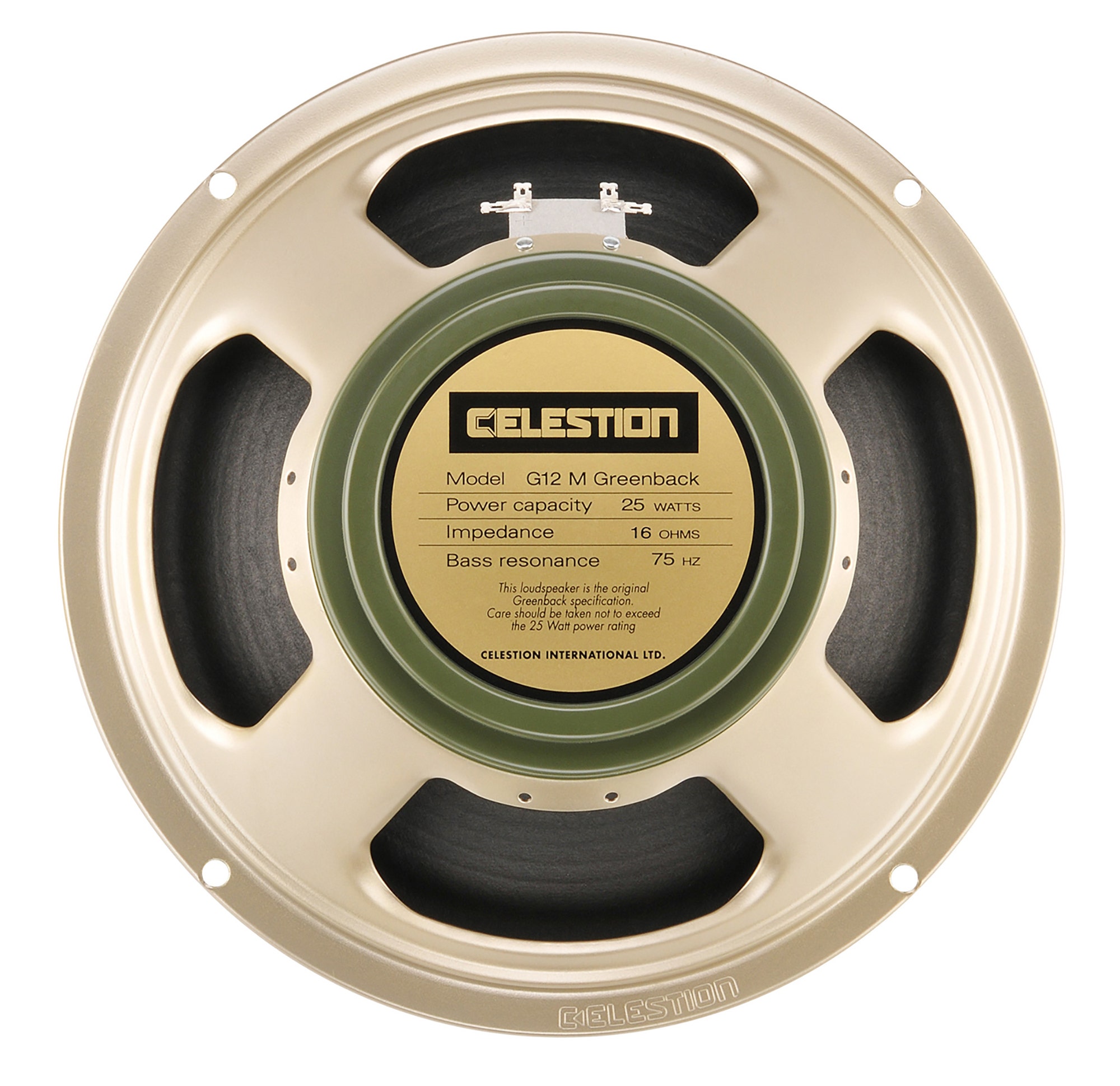 Celestion G12M Greenback 12 Inch Guitar Speaker 25 Watts