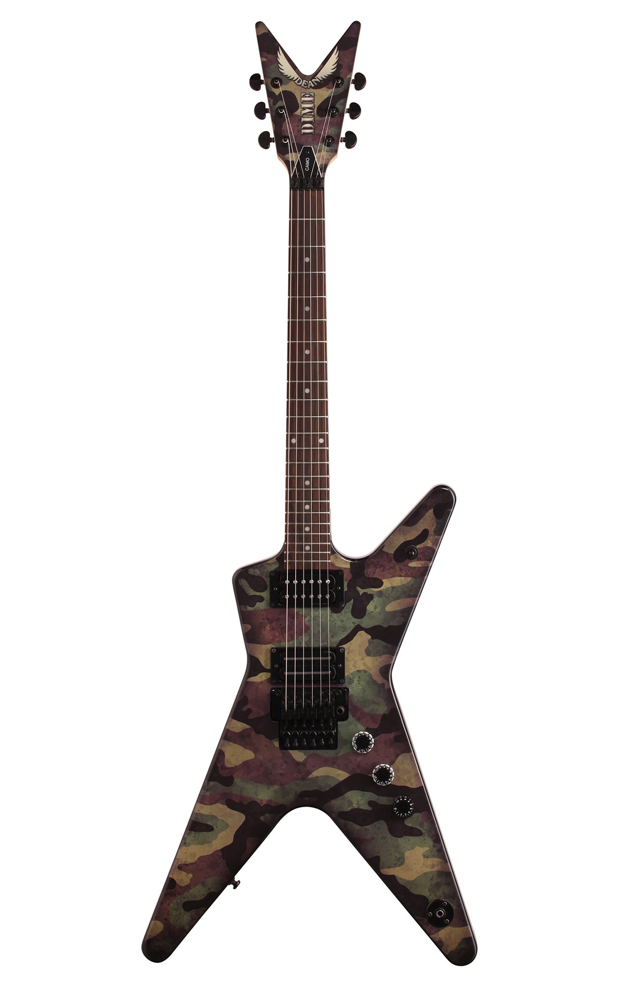 Dean Dimebag Camo Floyd Electric Guitar with Case | American 
