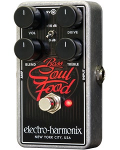 Electro-Harmonix Bass Soul Food Overdrive Boost Pedal