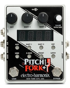 Electro Harmonix Pitch Fork Plus Polyphonic Pitch Shifter Pedal