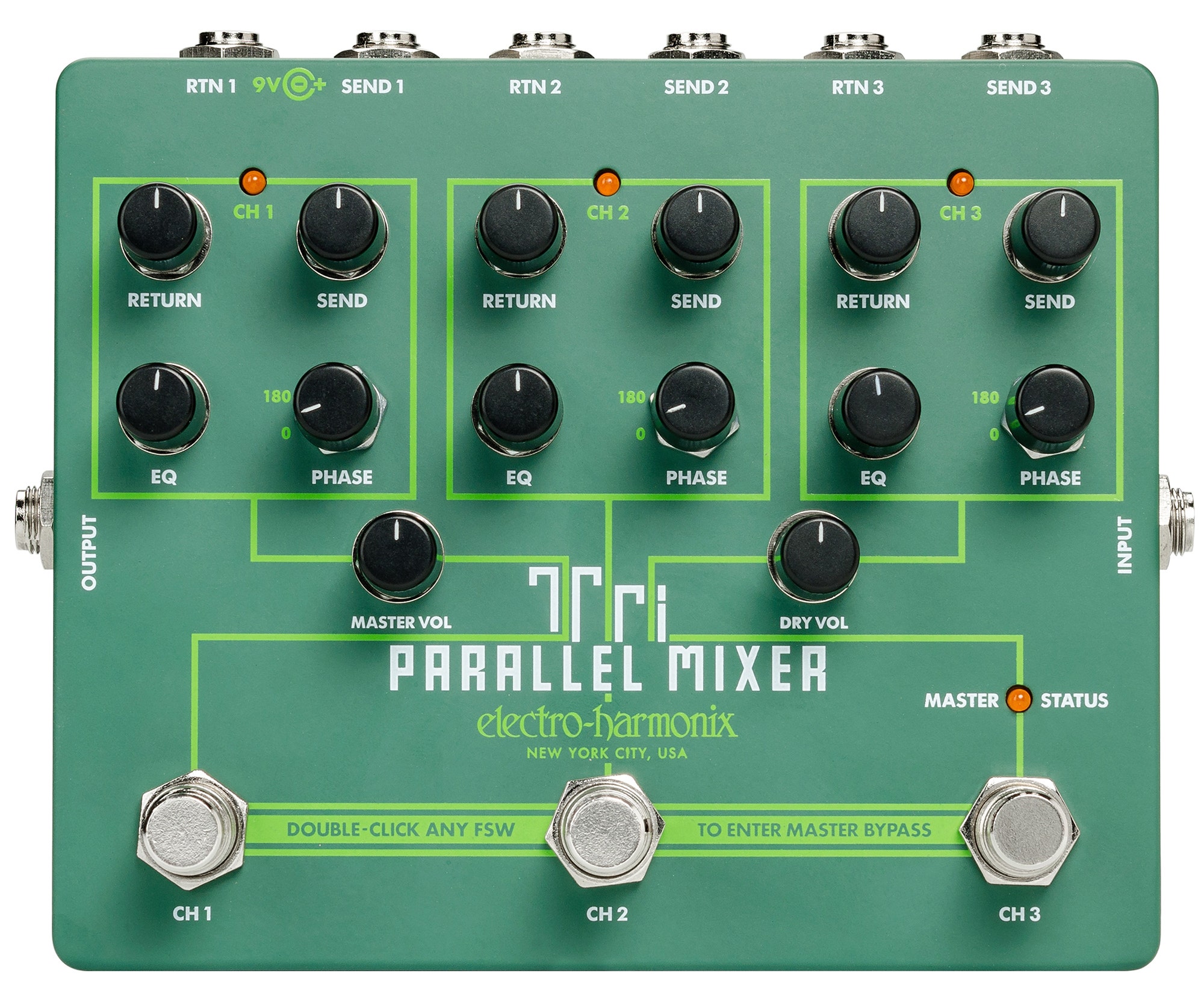 Electro Harmonix Tri Parallel Mixer Pedal