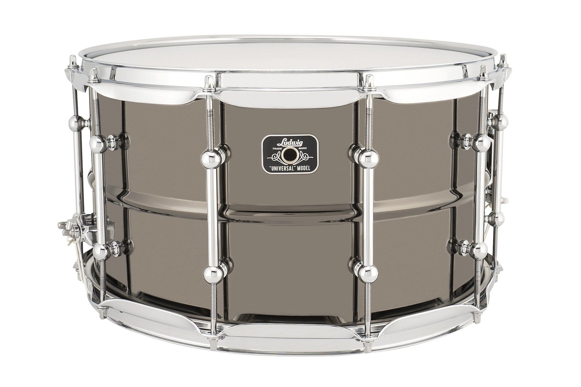 Ludwig Universal Black Chrome/Brass Snare Drum