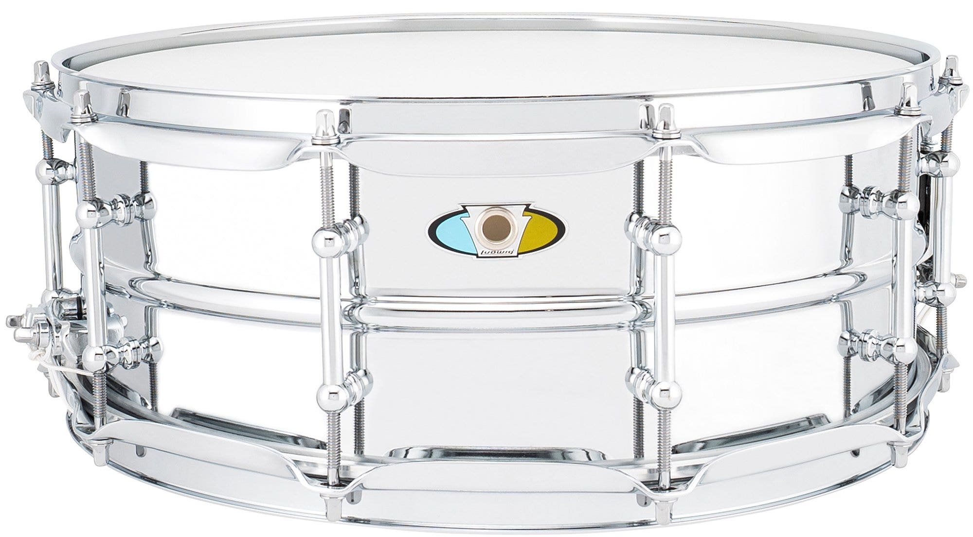Ludwig Supralite Steel Snare Drum