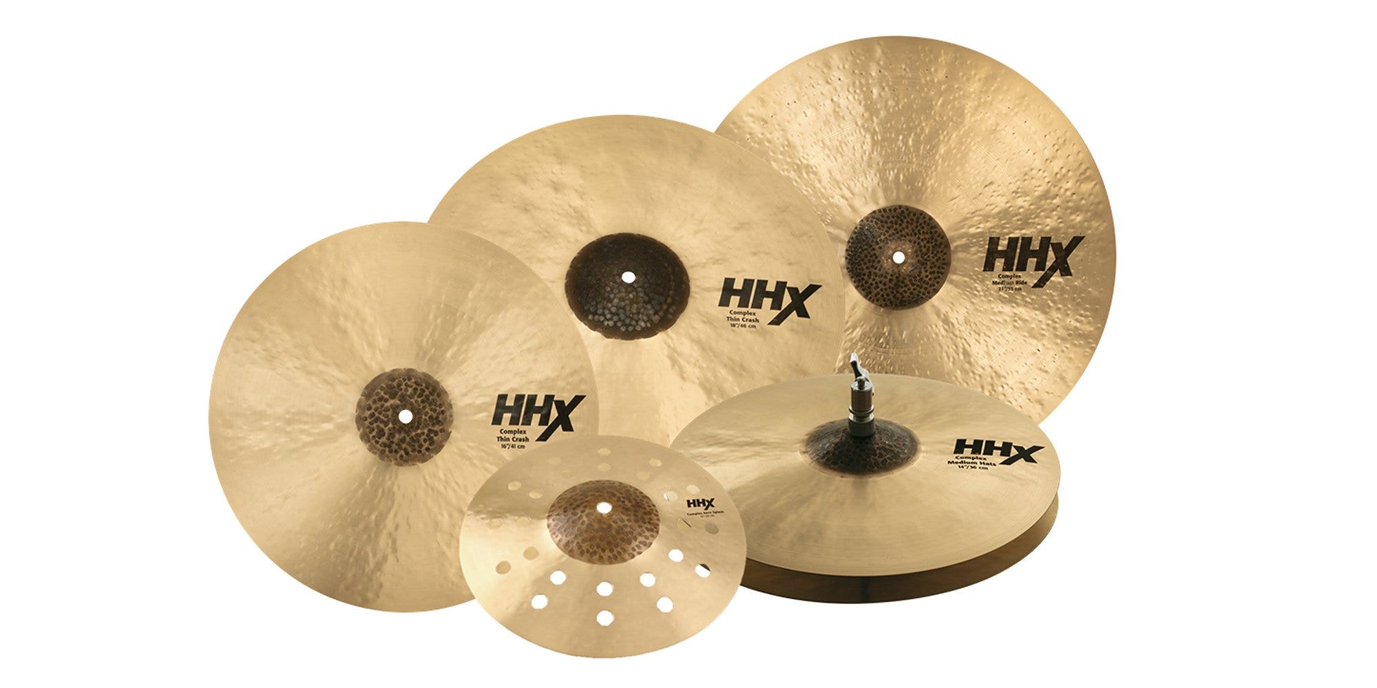 Sabian HHX Complex Praise and Worship 15005XCN-PW Cymbal Set