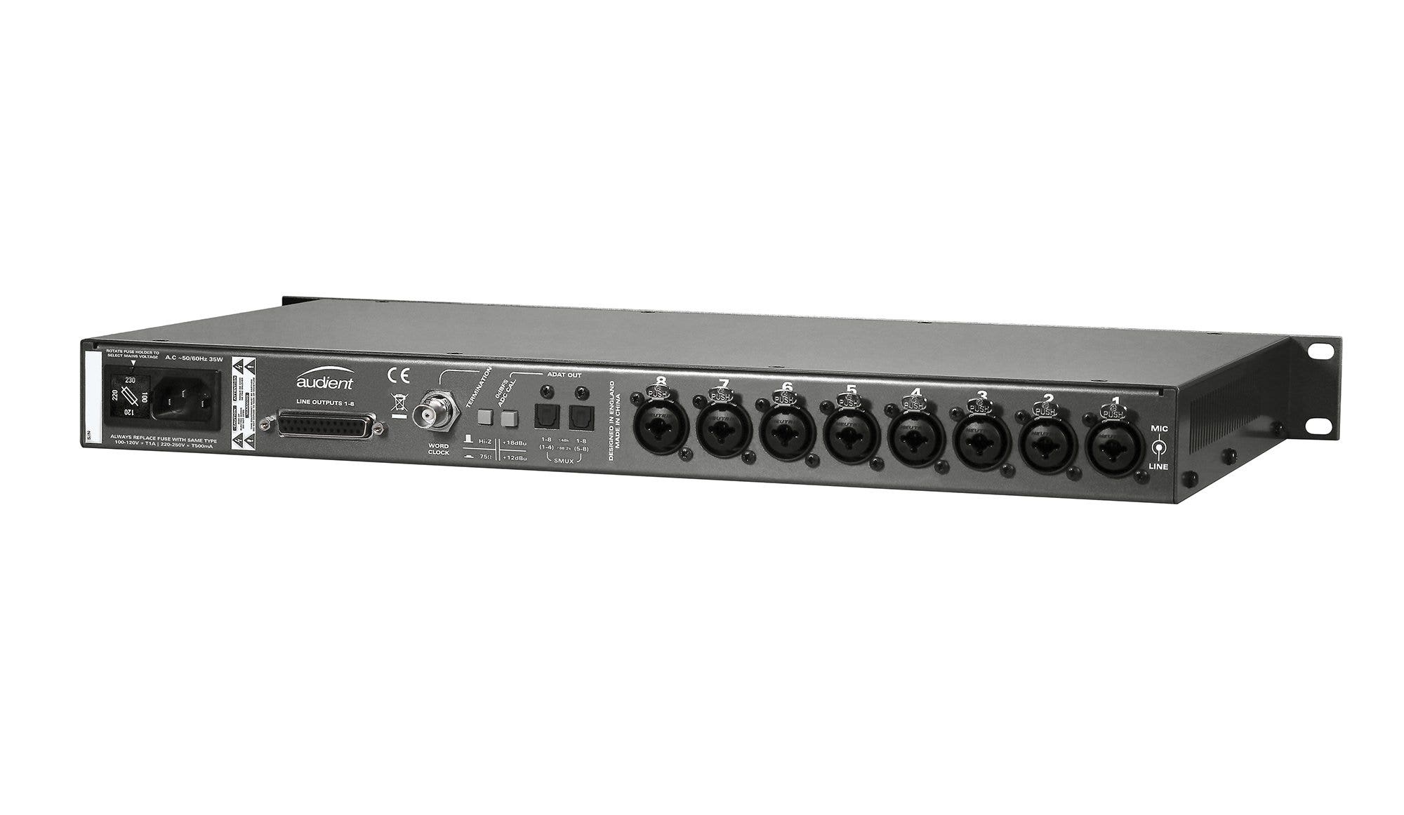 Audient ASP800 8 Channel Microphone Preamp | American Musical Supply