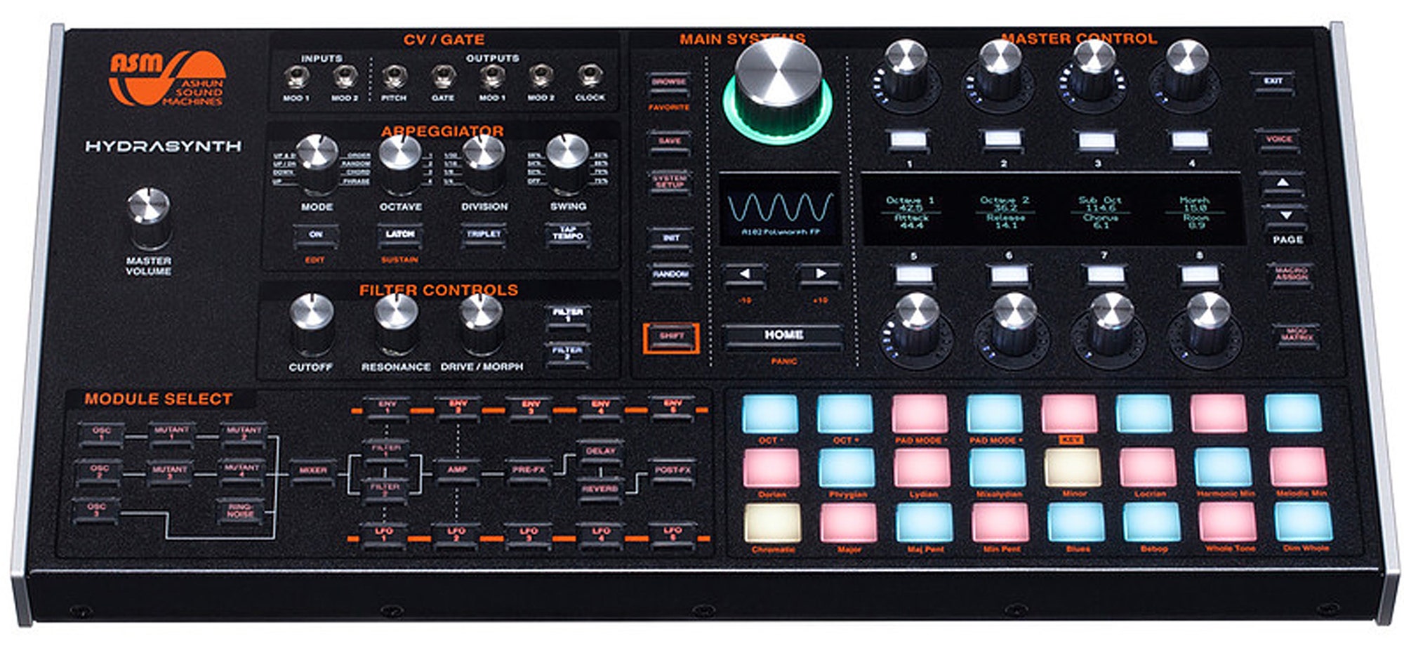 Ashun Sound Machines Hydrasynth Desktop Synthesizer | American