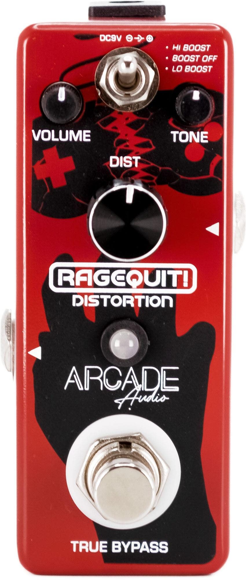 Arcade Audio RageQuit Distortion Pedal