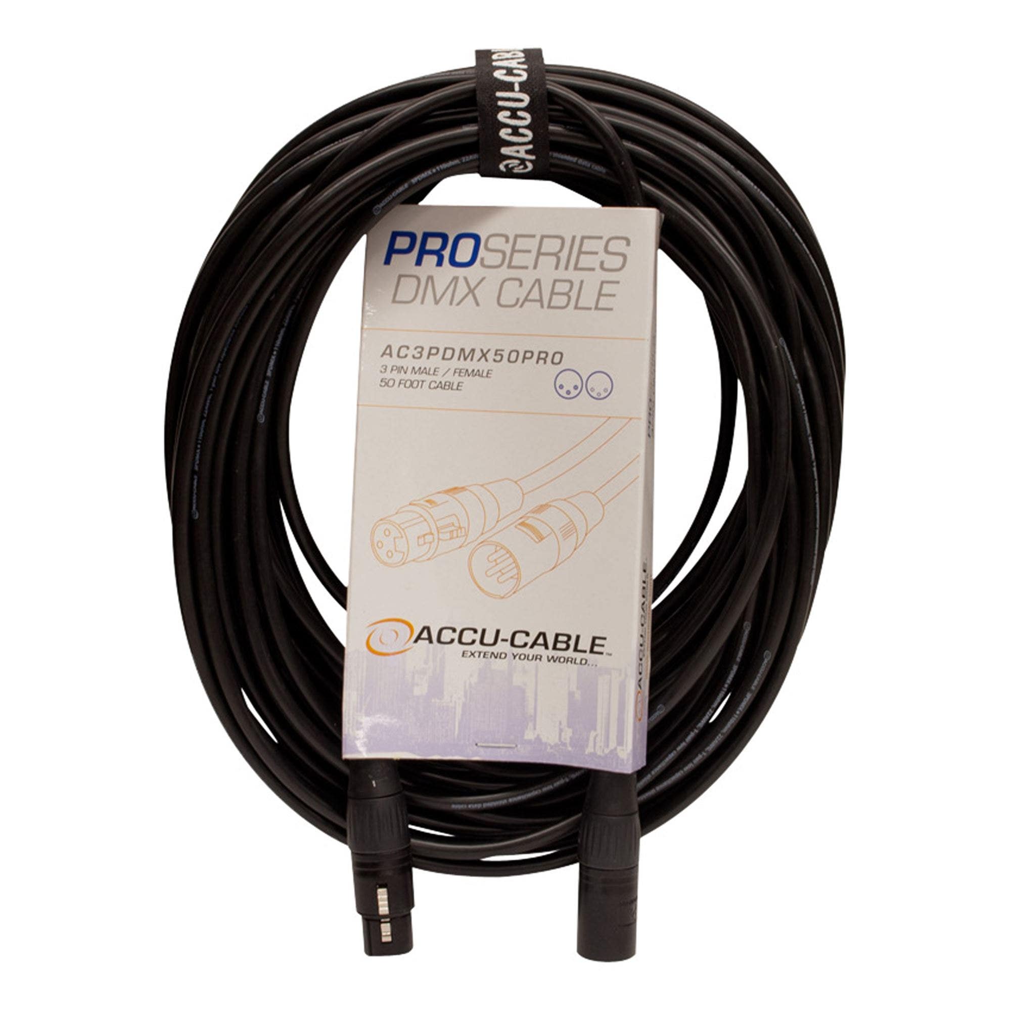 ADJ AC3PDMX Pro 3 Pin DMX Cable