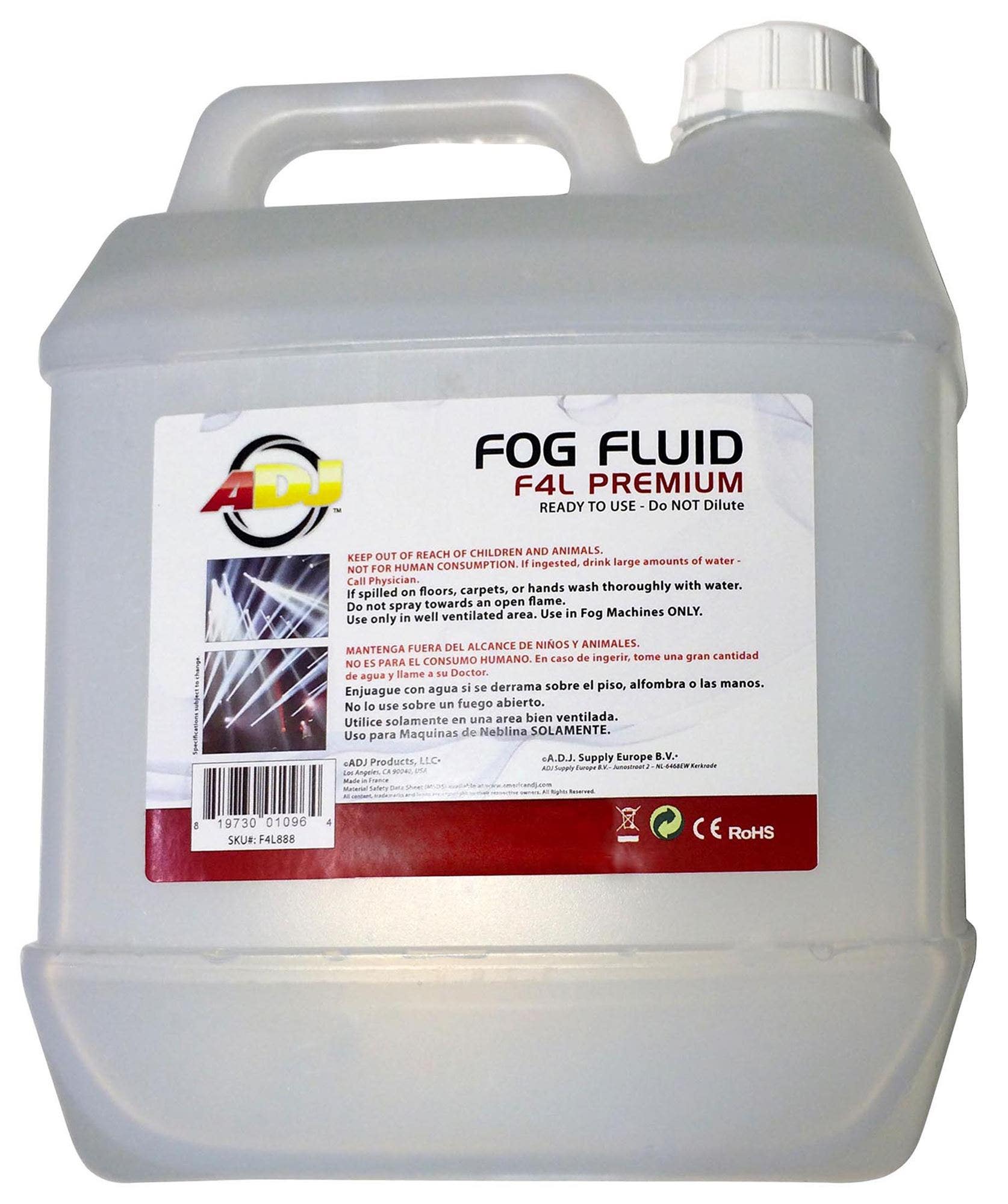 American DJ F4L Premium Fog Juice
