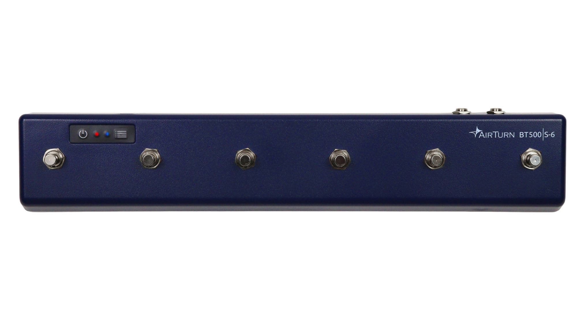 Airturn BT500S-6 Wireless Controller with Six Pedals