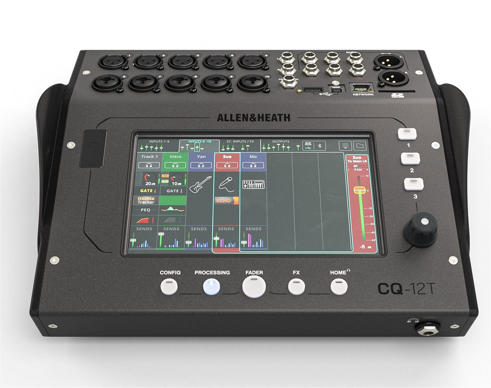Allen And Heath CQ-12T Compact Desktop Wireless Digital Mixer