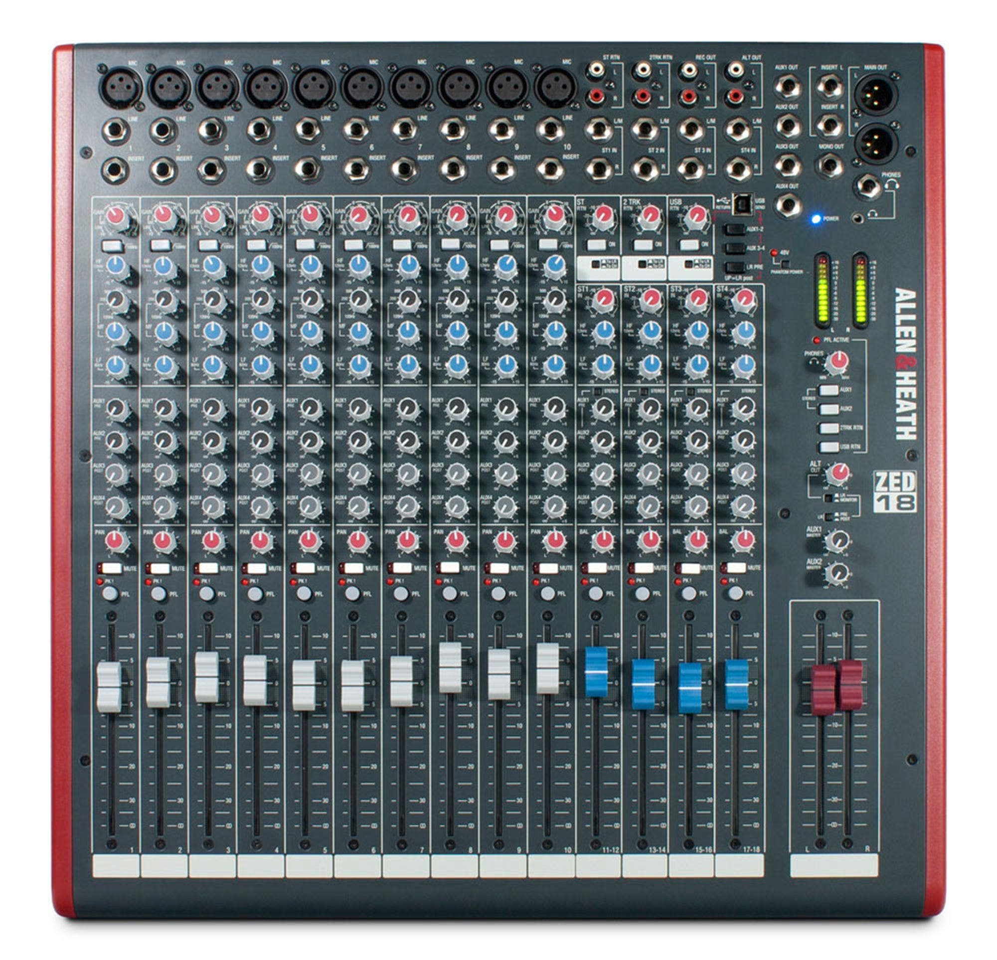 Allen & Heath ZED18 18 Channel Multipurpose USB Mixer