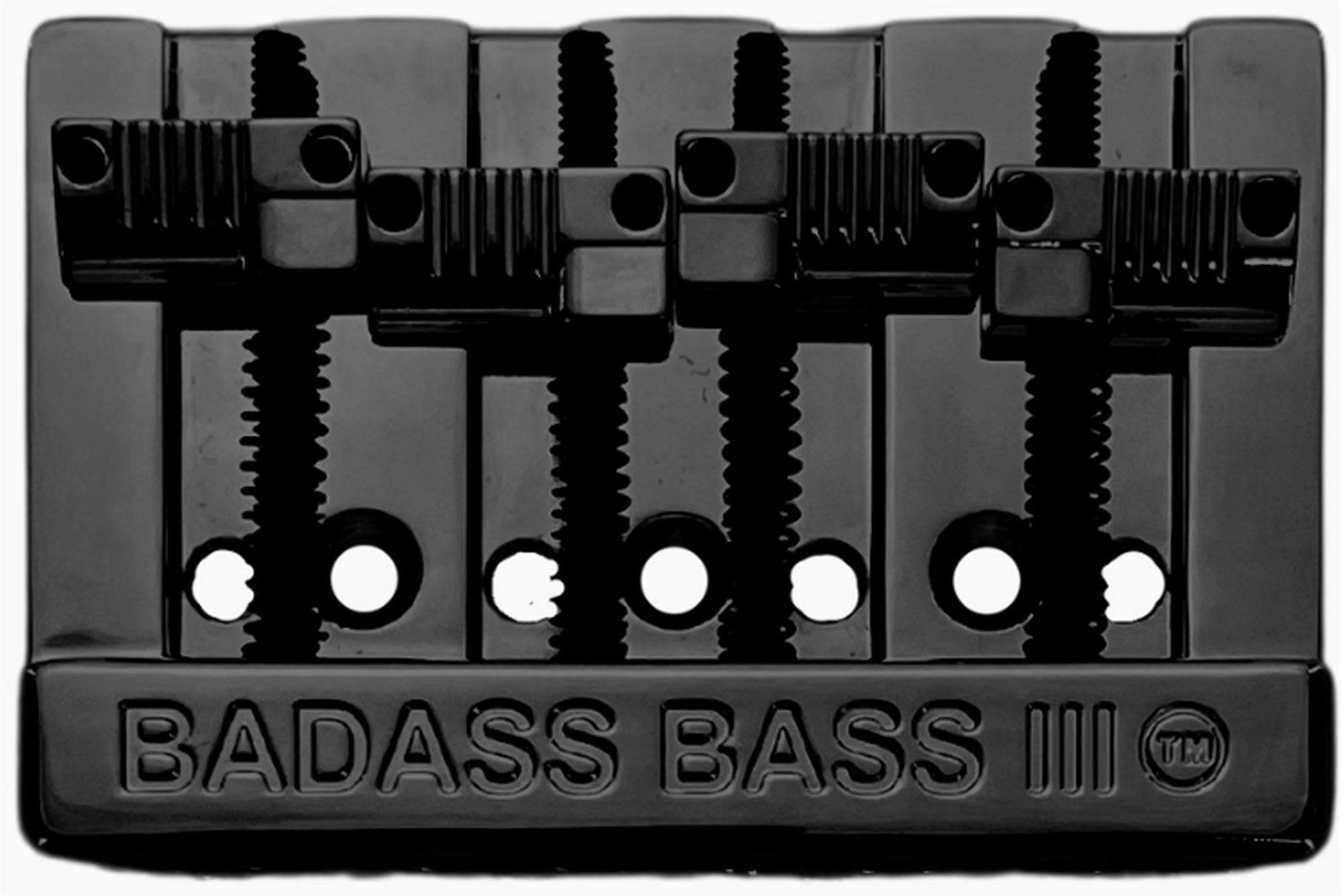 Leo Quan BB-3343-003 Badass III Bass Bridge Black
