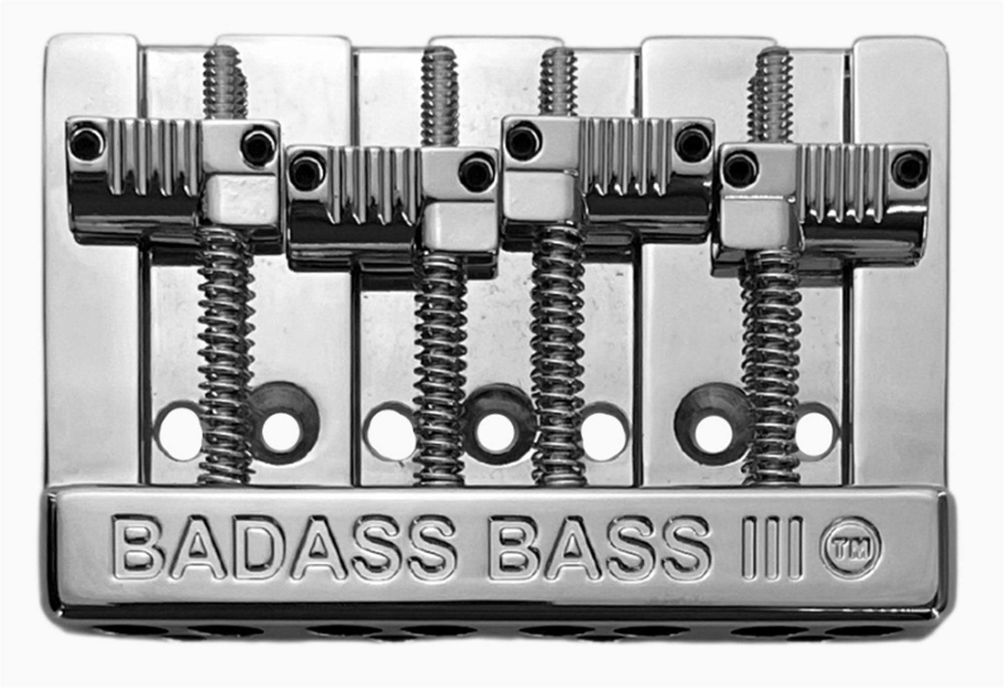 Leo Quan BB-3343-010 Badass III 4-String Bass Bridge Chrome