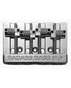 Leo Quan BB-3343-010 Badass III 4-String Bass Bridge Chrome