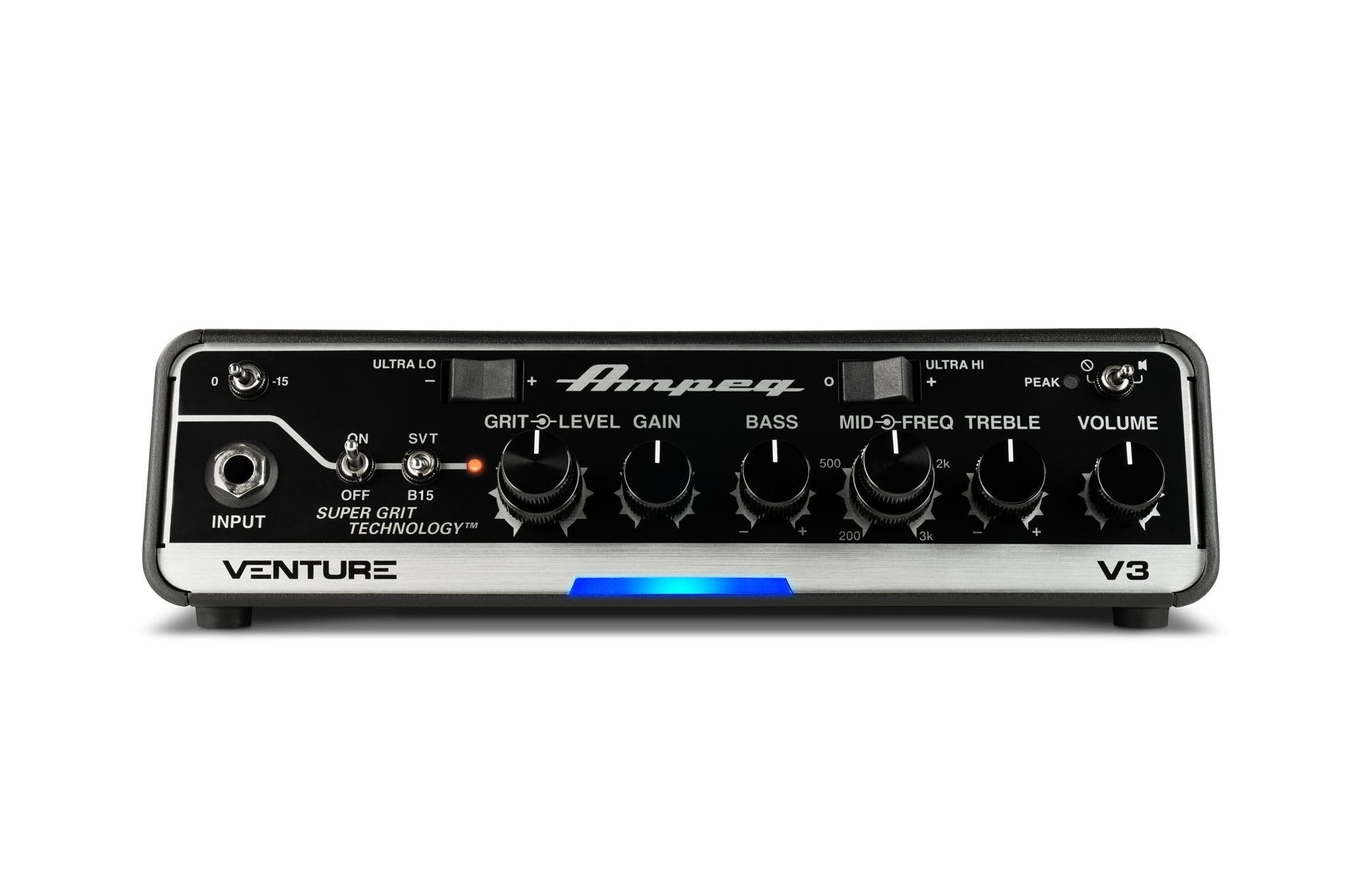 Ampeg Venture V3 Bass Guitar Amplifier Head 300 Watts