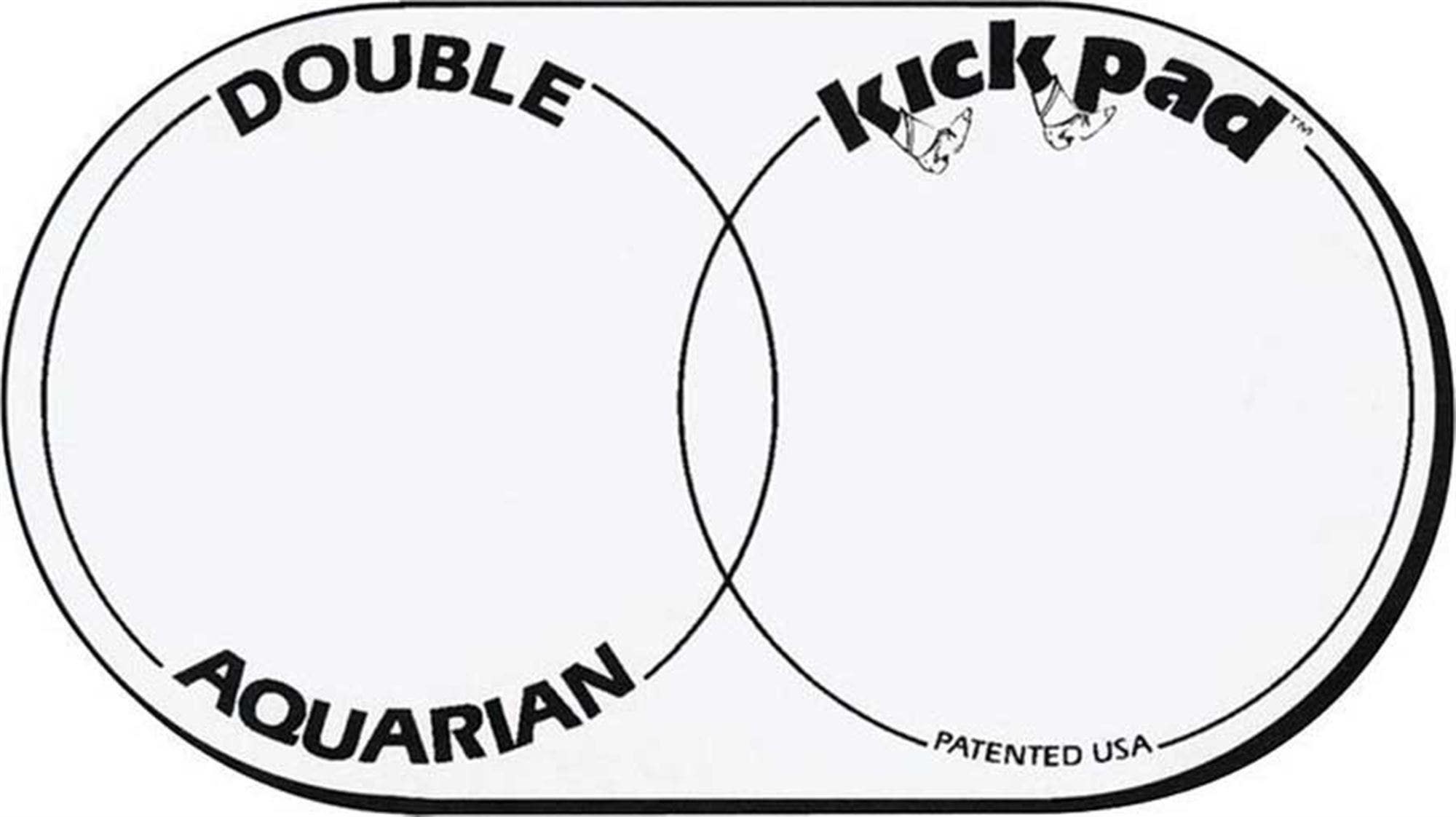 Aquarian DKP2 Double Kick Drum Pad
