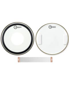 Aquarian Hi Energy Hi Performance 14 In Snare Heads with Snappy Snares