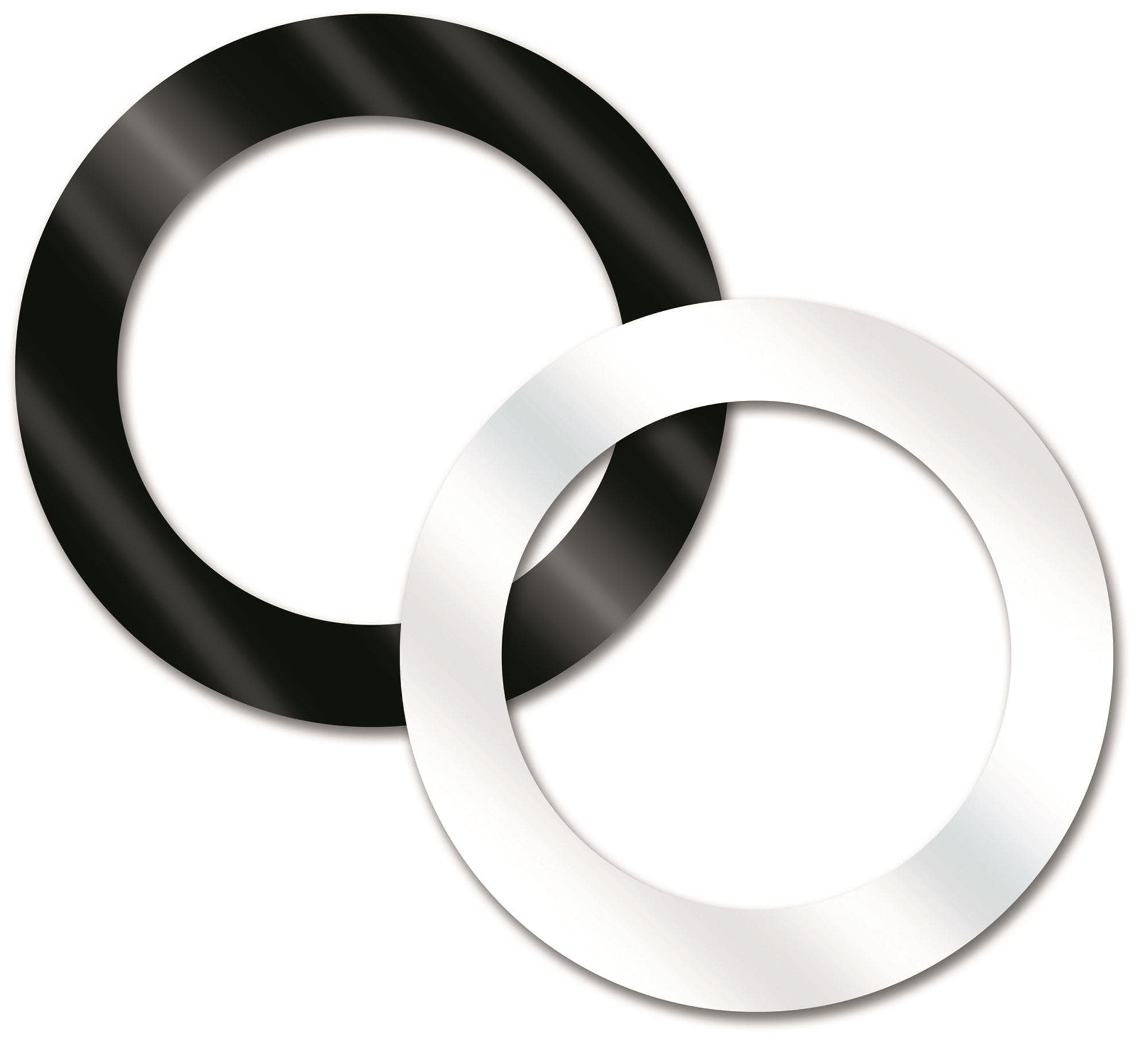 Aquarian 5 Inch Stick On Port Hole Template White