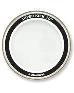Aquarian Super Kick 10 Clear 22 Inch Bass Drum Head
