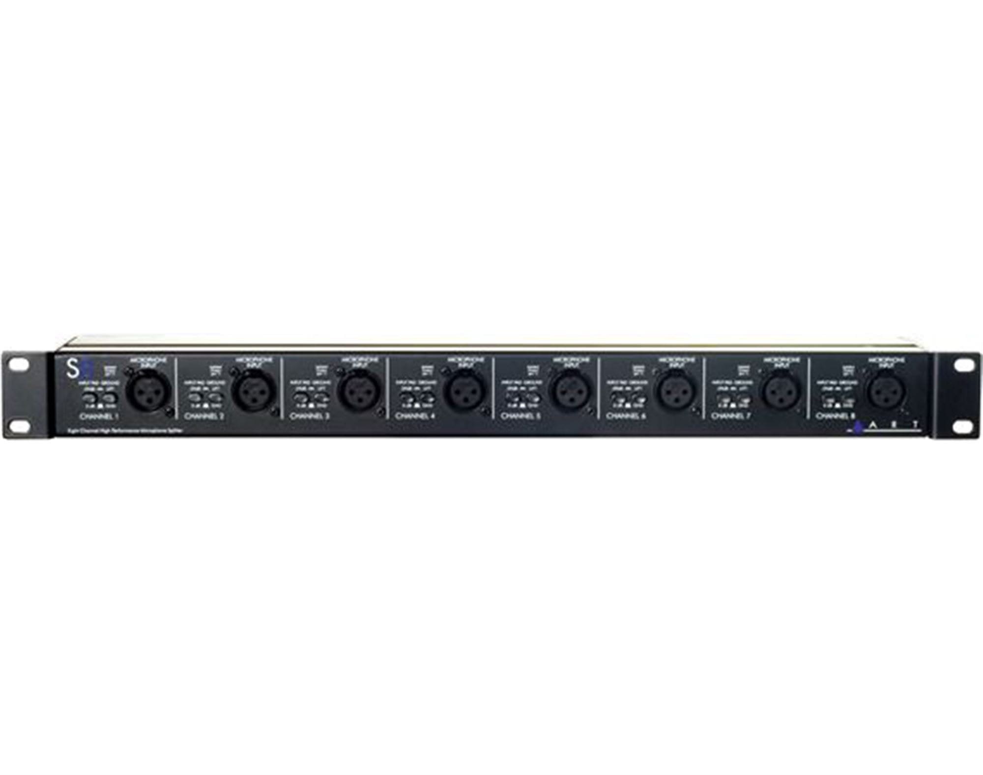 ART S8 Rackmount Eight Channel Balanced Microphone Splitter
