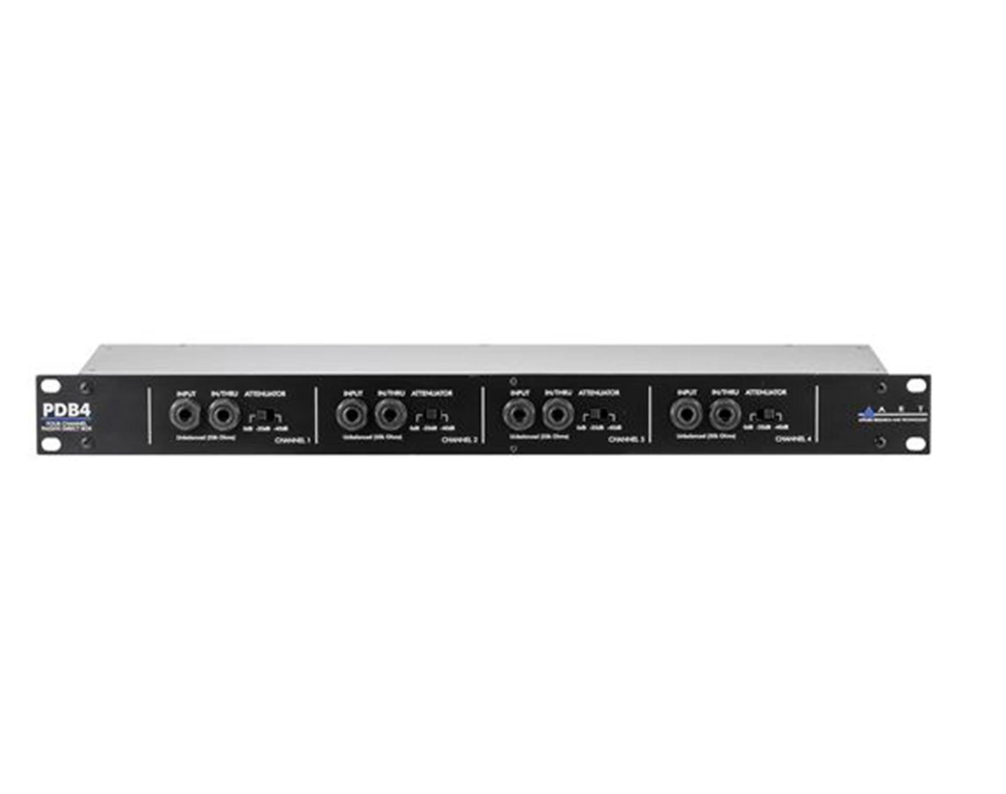 ART PDB4 4 Channel Rackmount Passive Direct Box