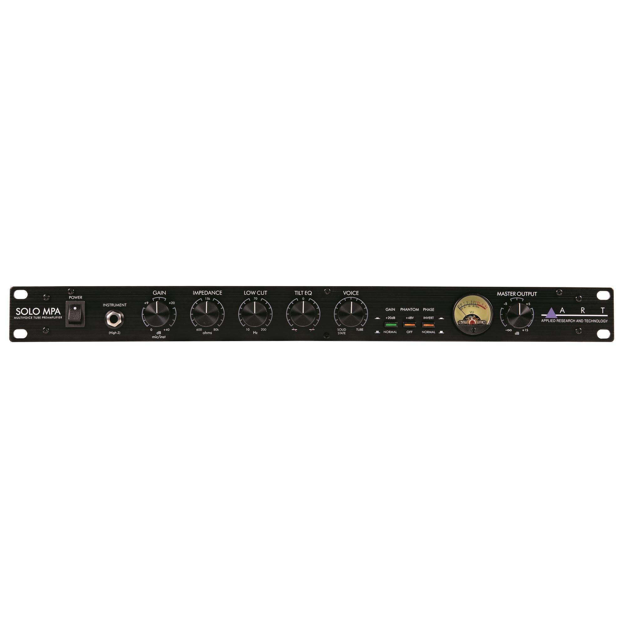 ART Solo MPA Single Channel Tube Mic Preamp