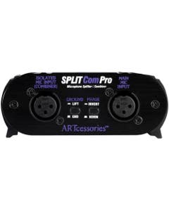 ART Splitcom Pro 2 Way Microphone Splitter and Combiner