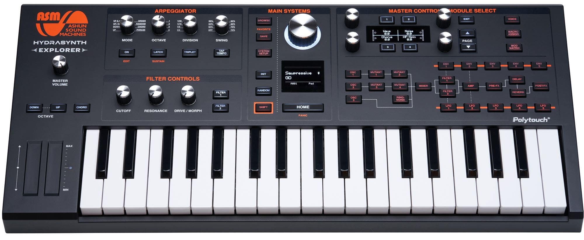 ASM Hydrasynth Deluxe 73-Key Synthesizer | American Musical Supply