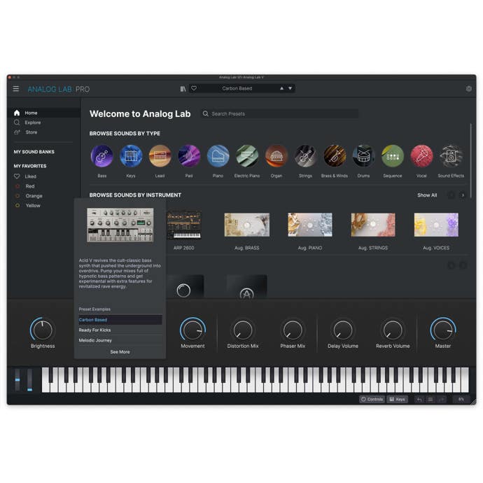 Arturia Analog LAB V Software Instrument Plugin - Download