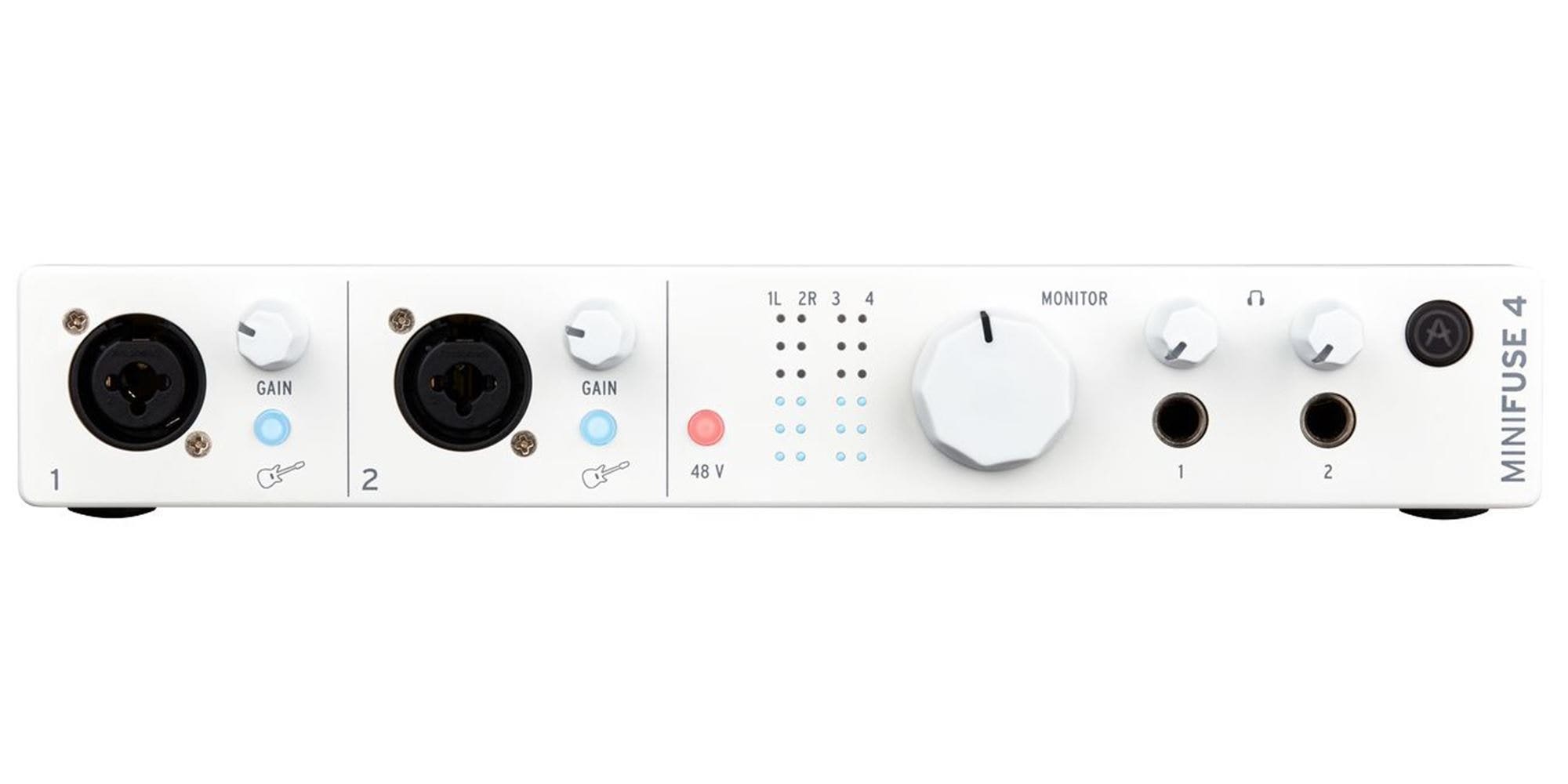 Arturia MiniFuse 4 USB Audio interface in White