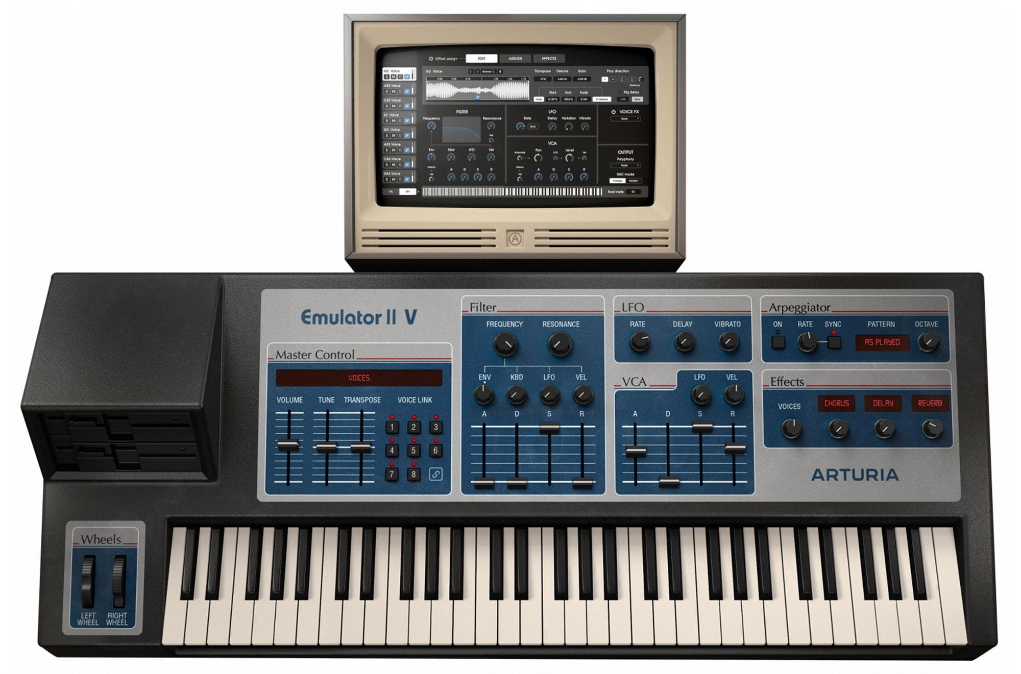 Arturia Emulator II V Software Instrument Plugin - Download