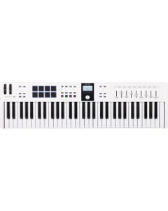 Arturia KeyLab Essential 61 mk3 Keyboard Controller in White
