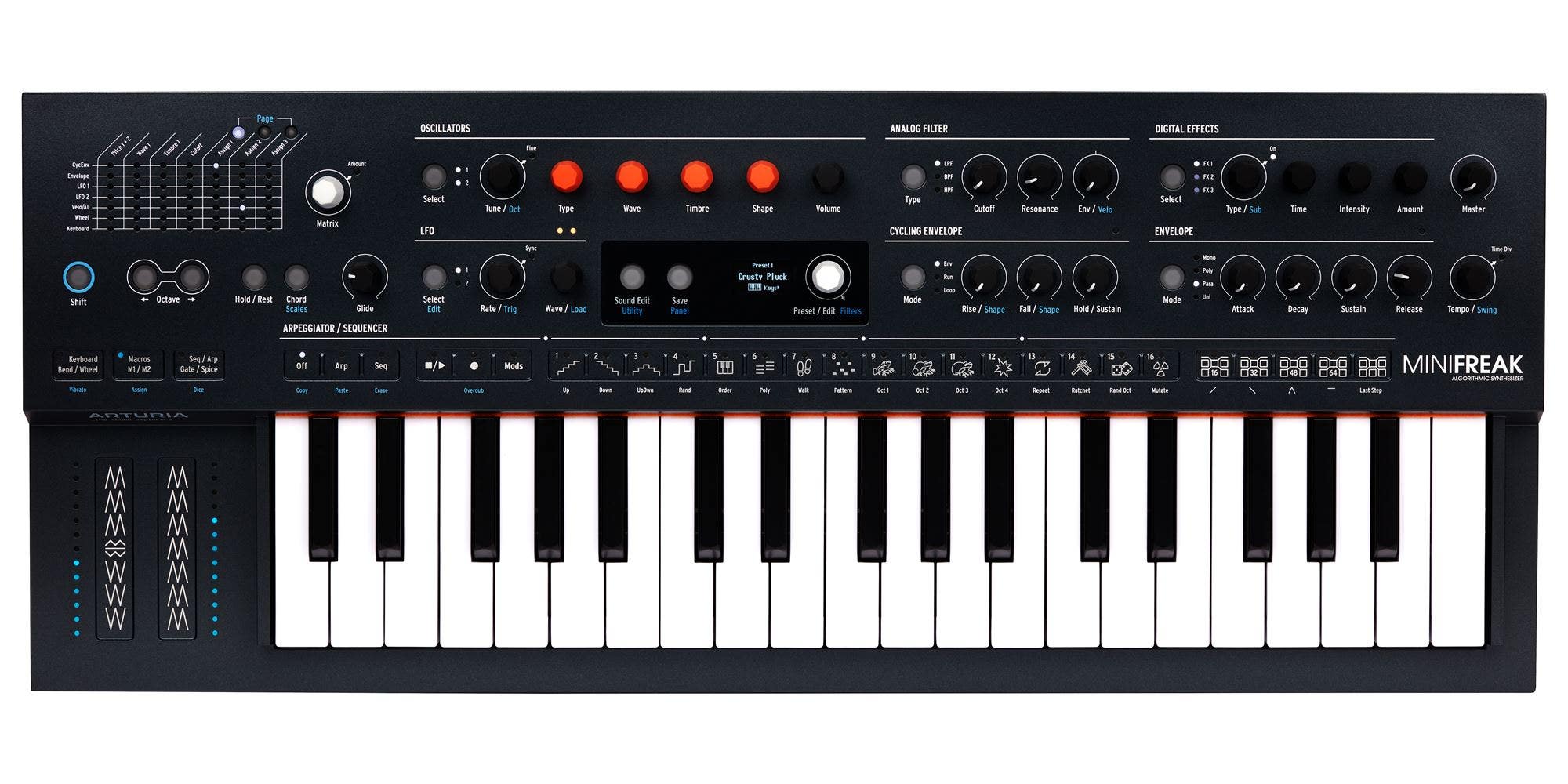 Arturia MiniFreak Keyboard Hybrid Synth | American Musical Supply