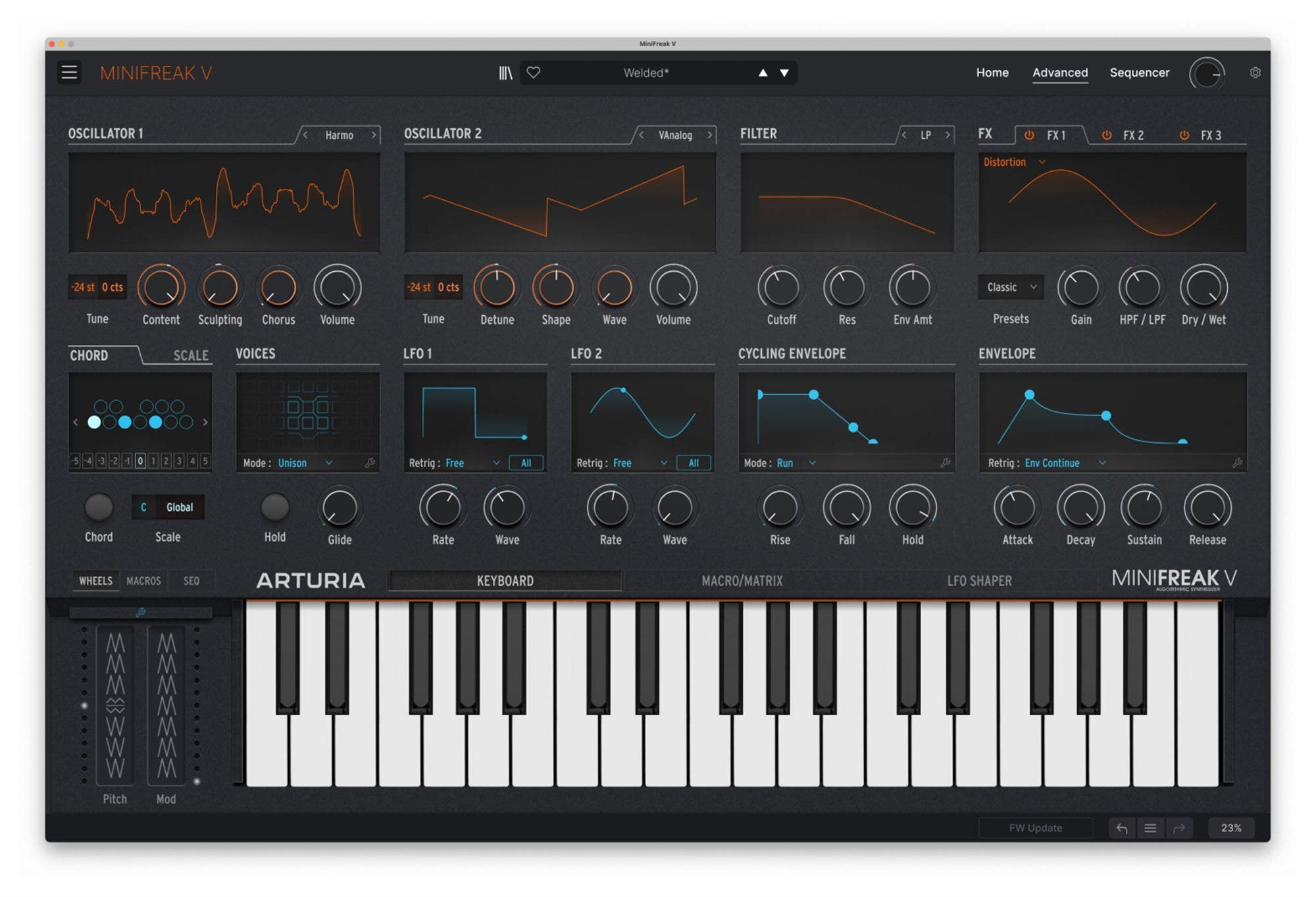 Arturia MiniFreak V Software Instrument Plugin - Download Arturia MiniFreak V Software Instrument Plugin - Download