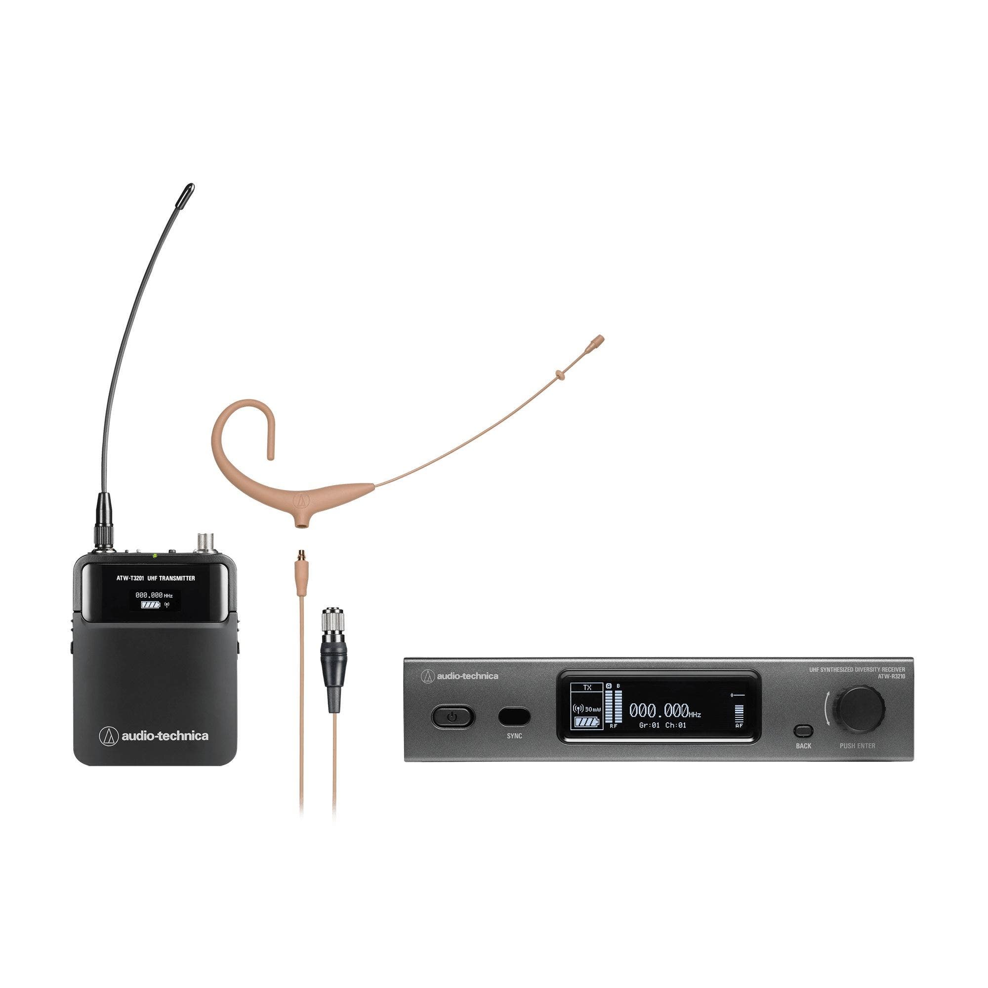 Audio Technica ATW-3211/892X Headset Wireless Microphone System