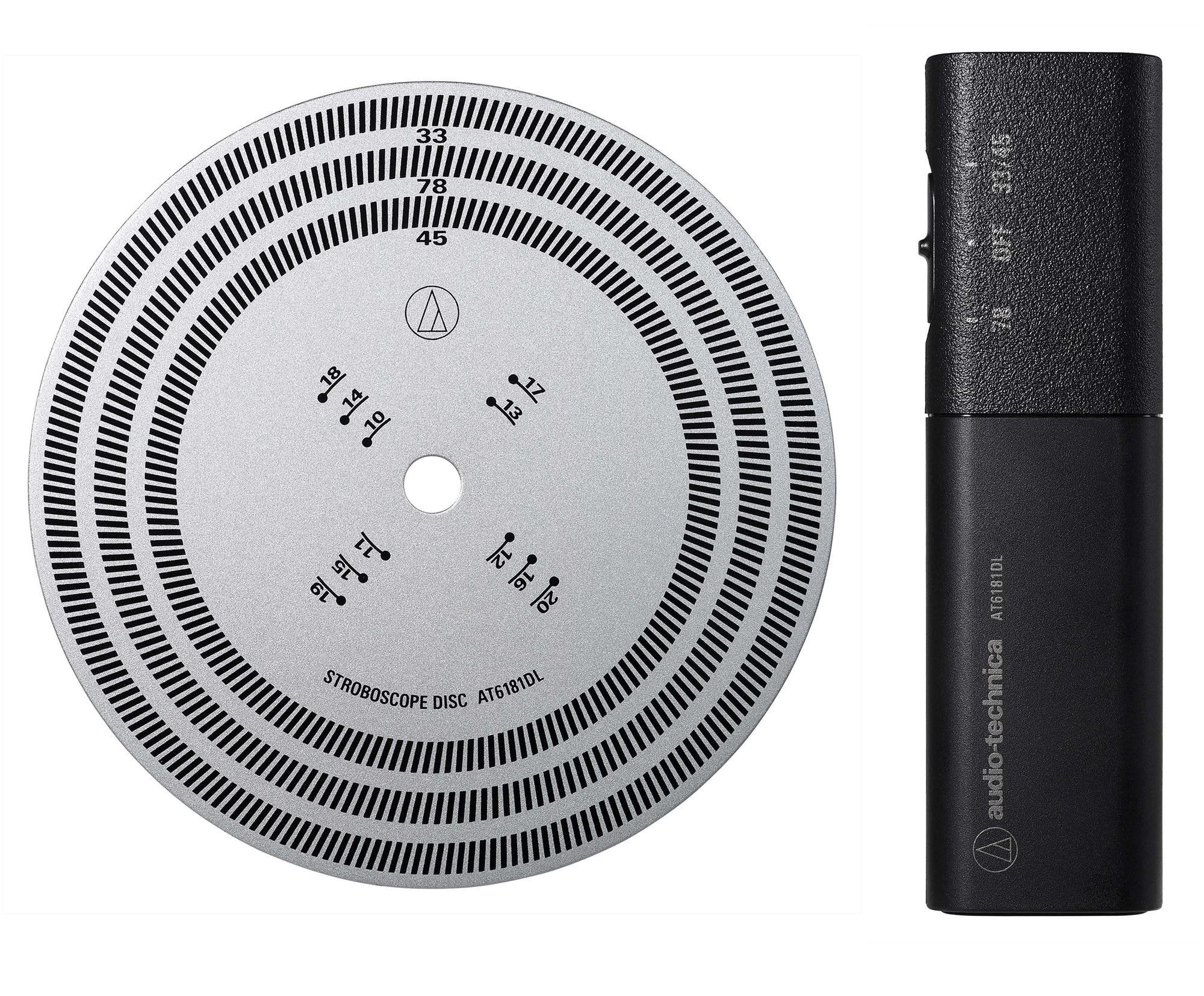 Audio Technica AT6181DL Stroboscope Disc and Quartz Strobe Light