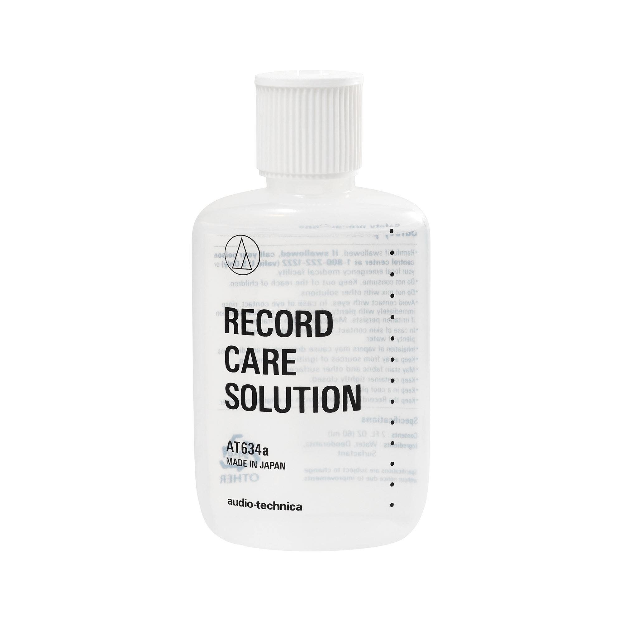Audio Technica AT634A Phonograph Record Care Solution