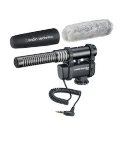 Audio-Technica AT8024 Mono/Stereo Camera Mount Shotgun Microphone