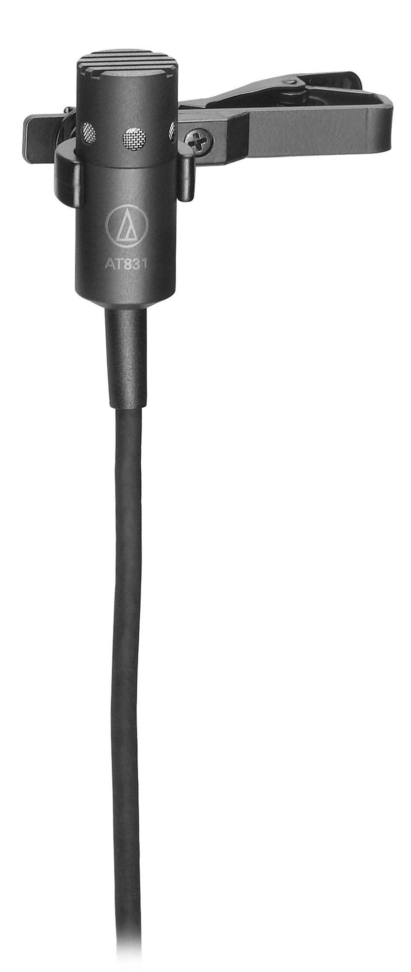Audio Technica AT831cH Cardioid Condenser Lavalier Microphone With CH