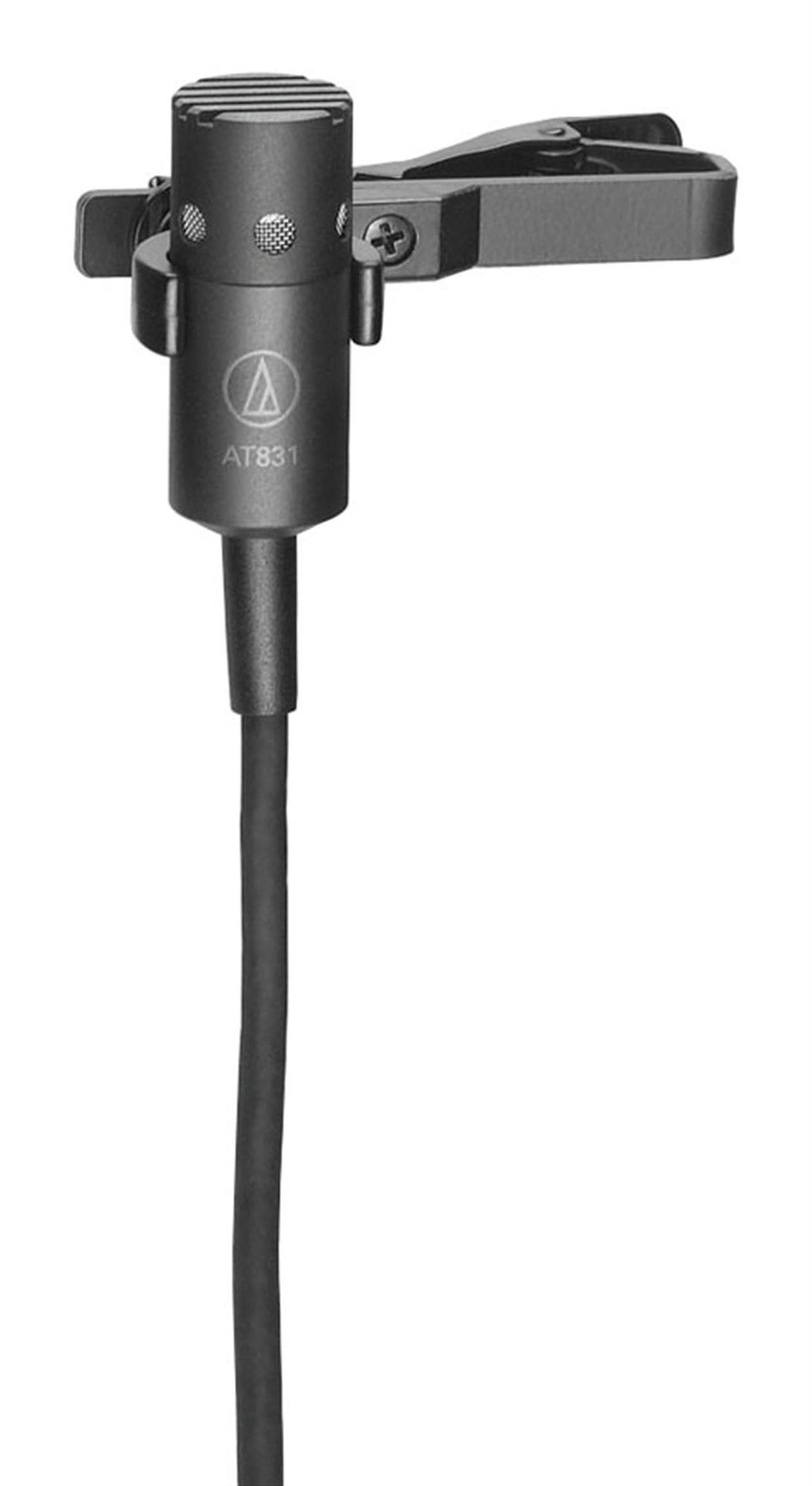Audio-Technica AT831CT4 Lavalier Condenser Mic For Shure Wireless TA4F